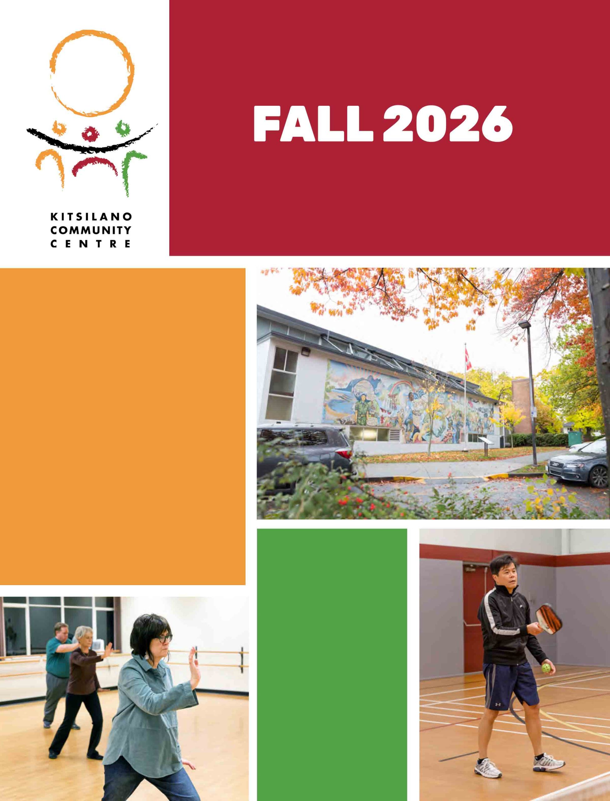 Fall Into Something New at Kitsilano Community Centre!
A new season brings new opportunities to learn, move, create, and connect! This fall, Kitsilano Community Centre is excited to welcome the community back with a wide variety of programs for all ages and interests. From fitness, yoga, dance, tennis, and sports to arts, music, cooking, preschool, youth, adult, and older adult programs, there's something for everyone.
Whether you're looking to stay active, learn a new skill, or spend quality time with family and friends, you'll find a welcoming community and experienced instructors ready to help you make the most of the season.
Many of our most popular programs fill quickly, so register early to secure your spot. Browse the Fall Recreation Guide to discover new opportunities, revisit your favourite activities, and make this your most active, creative, and rewarding fall yet. We look forward to welcoming you to Kitsilano Community Centre this season!
You can explore the full lineup and register through the Kitsilano Community Centre programs page.