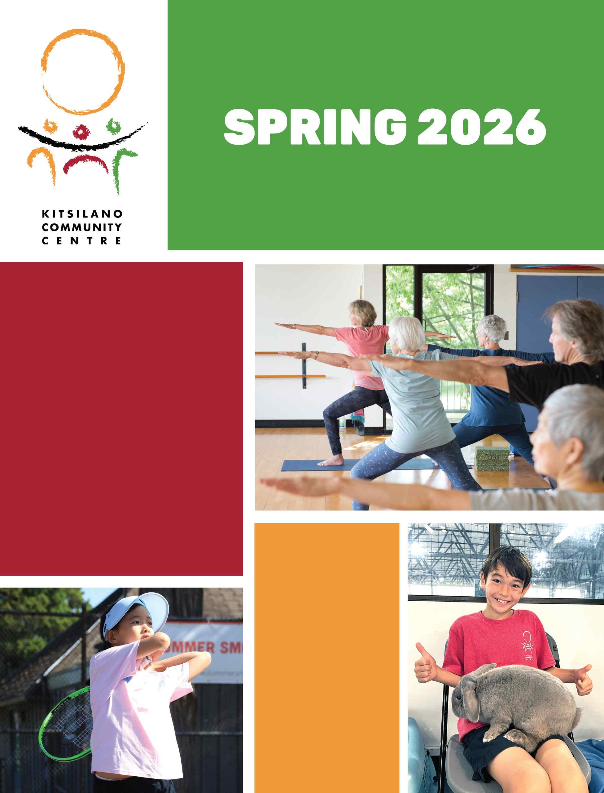 Kitsilano Community Centre Spring 2026 Recreation Guide. See all the programs we have to offer.